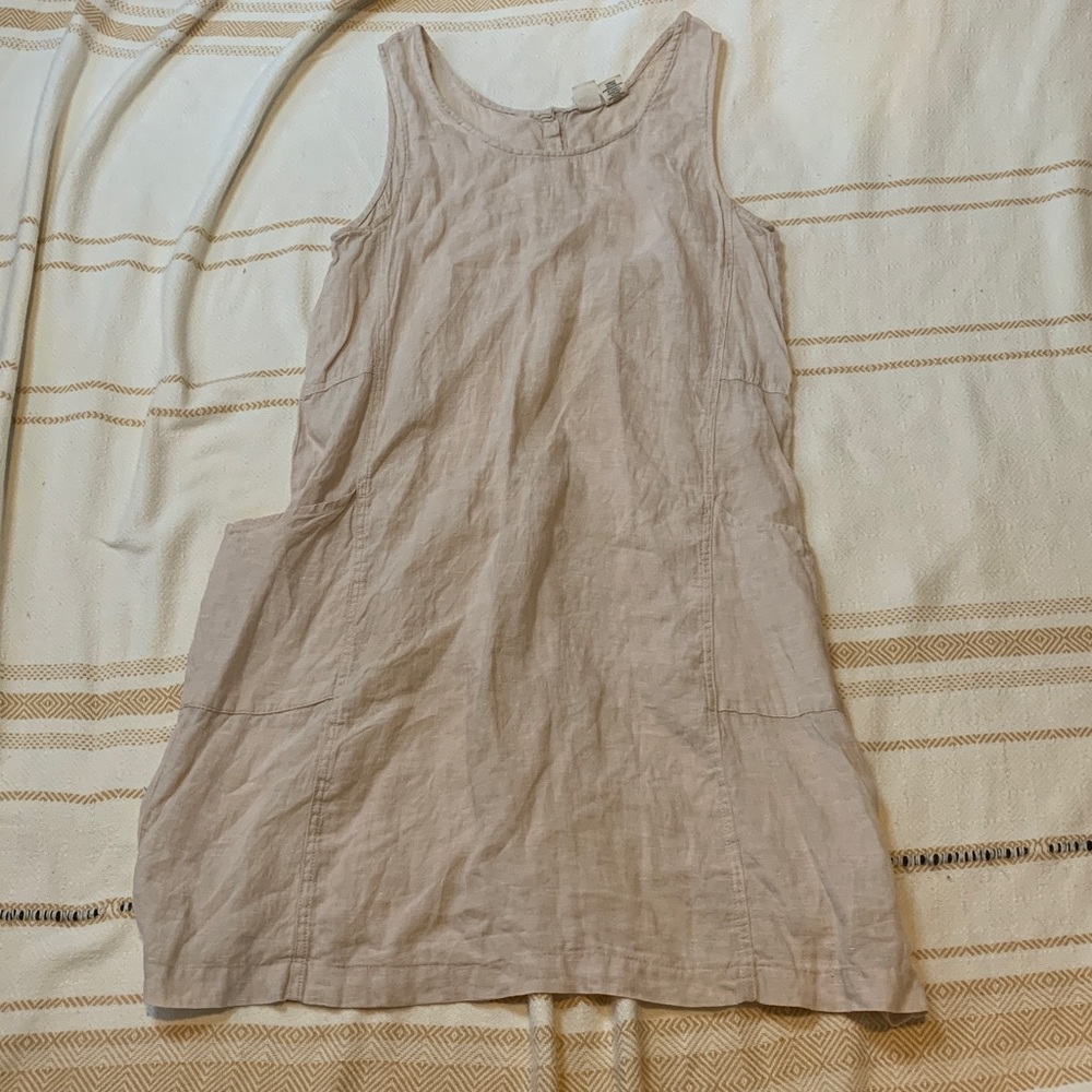 Artisan NY Linen Shift Dress Size Small